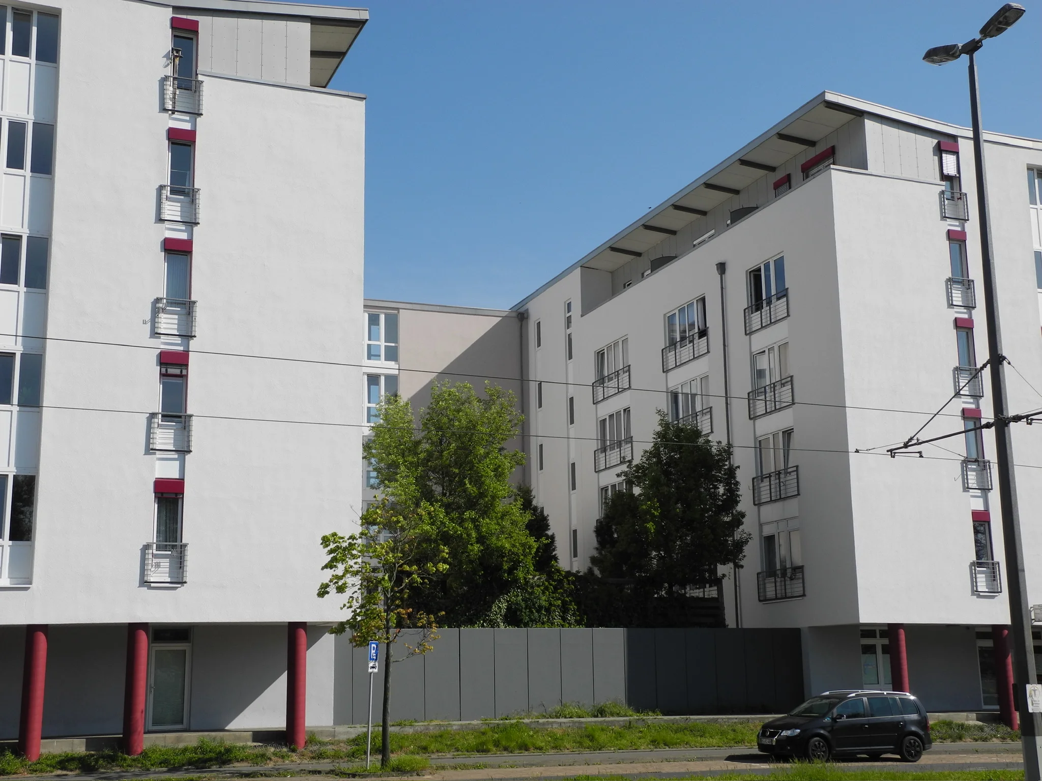 Teilfassade Elbestraße