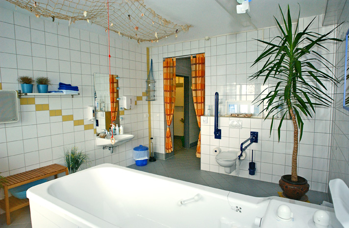 Sanitäre Anlage im Gemeinschaftsbereich