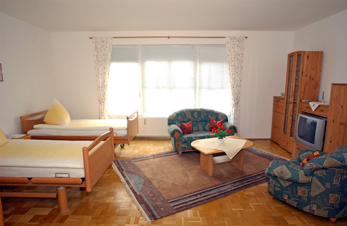 Wohnung für Gäste und Probewohnen